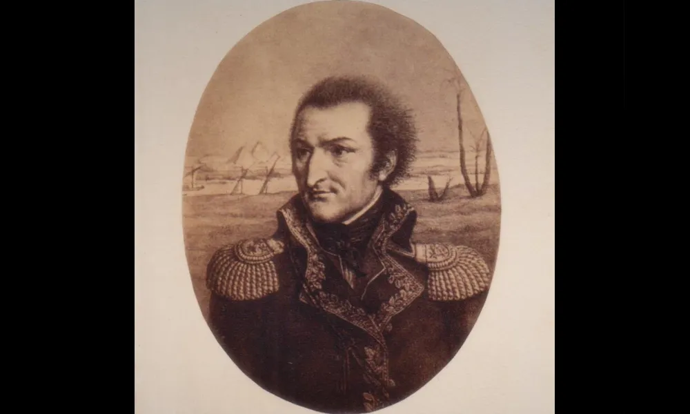 カファレッリ将軍の肖像。アンドレ・ドゥテルテ(André Dutertre)画。1800年代