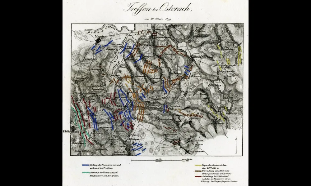 1799年3月21日、オストラッハの戦い