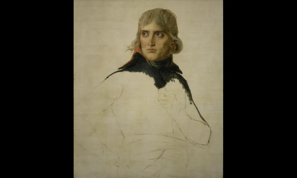 ルイ・ダヴィッドによる未完のナポレオン